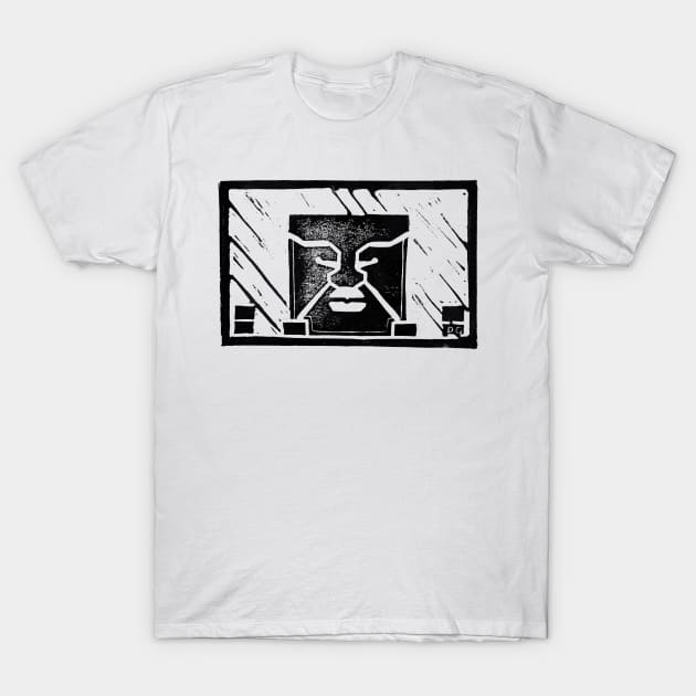 G1 Windscreen Sticker Face T-Shirt by DanGhileArt